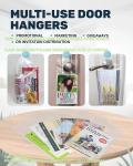 Door Hanger Bags 6 X 12 Inches - Clear Door Hanger Bags Protects Flyers,