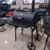 Buy cheap Stainless Steel Double Barrel Smoker BBQ Grill with Big Body and Large Cooking Area from wholesalers