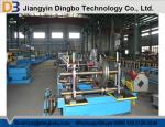 Galvanized Outdoor Flexible Perforated Cable Tray Machine With Decoiling /