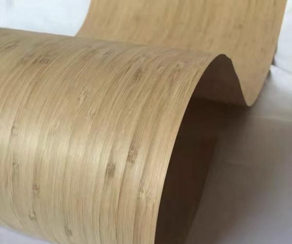 Buy cheap Carbonized Side Pressed Bamboo Wood Veneer 0.3mm / 0.5mm / 0.6mm from wholesalers