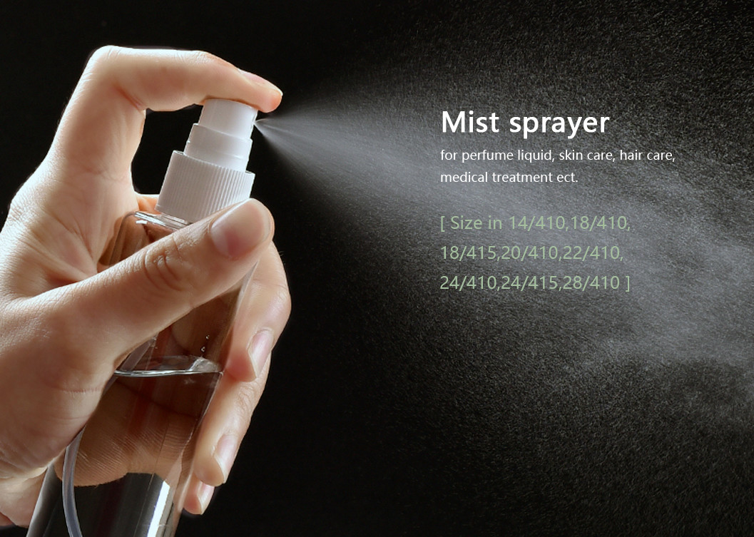 0.14cc 20mm Pump Mist Sprayer 18/410 Fine Mist Pump Non Refillable