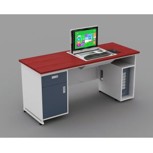 Buy cheap Dustproof High Density MDF Teacher Computer Lab Tables For Schools ISO14001 from wholesalers