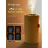 Buy cheap 750ml Wireless USB Air Humidifier 2000mAh Battery Rechargeable Cool Mist Humidifier from wholesalers