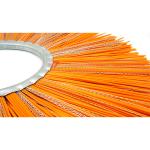 PP Steel Mixed Disc Wafer Road Sweeper Brush Wear Resistance For CAT