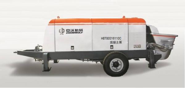 Buy cheap High Efficiency Concrete Pump 110kw 6450kg Weight HBT80S16110C from wholesalers