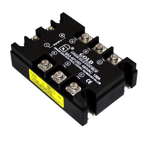 Buy cheap Normally Closed 3 Pole Solid State Relay 240d25A 240v from wholesalers