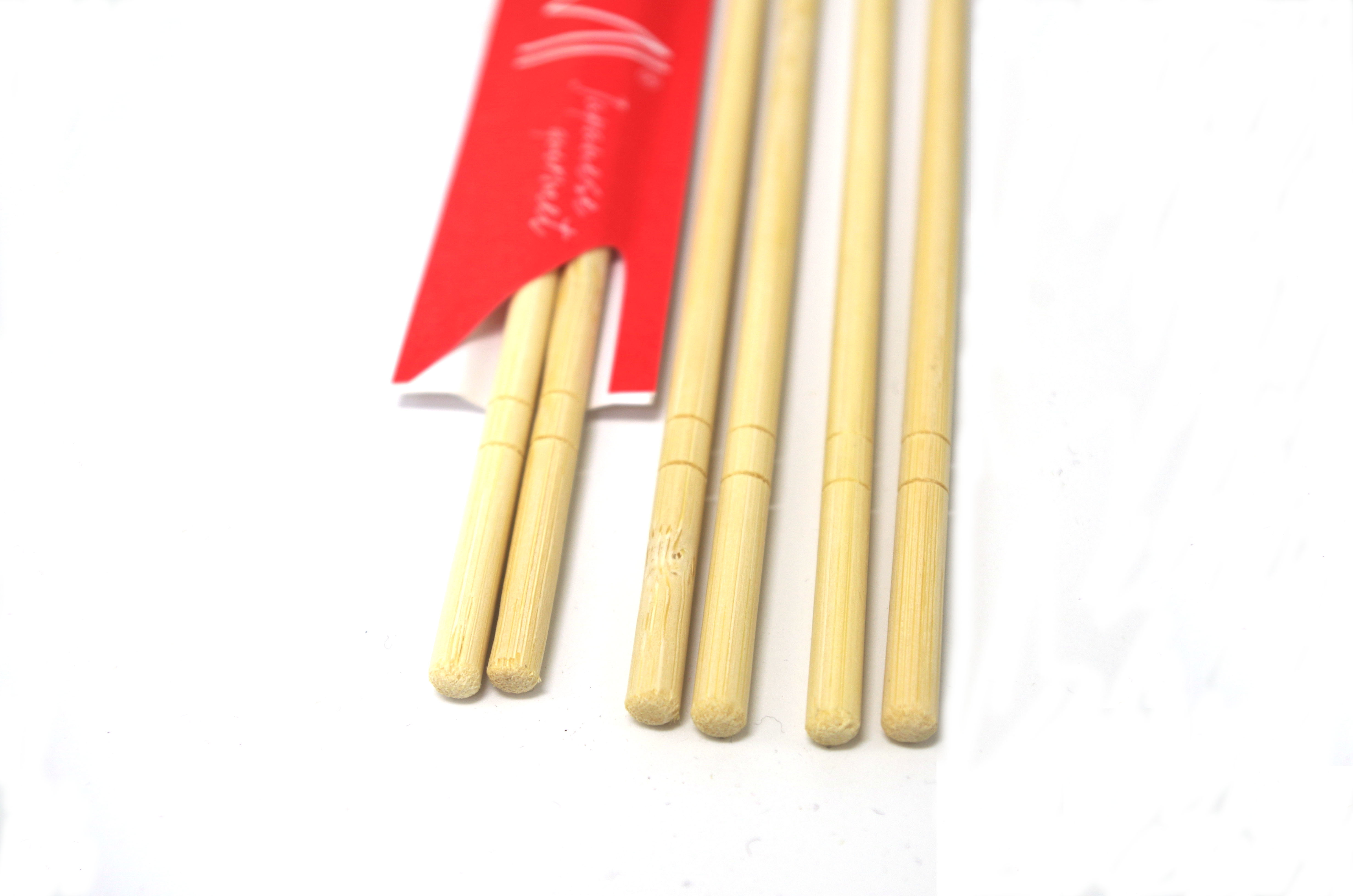 Bamboo Chopsticks Individually Wrapped Premium Disposable Wooden Chopsticks