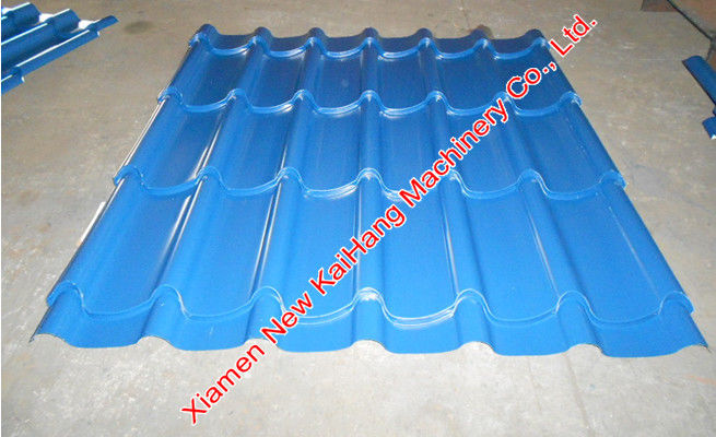34mm Height Roof Tile Roll Forming Machine Blue Metal Sheet Making Machine