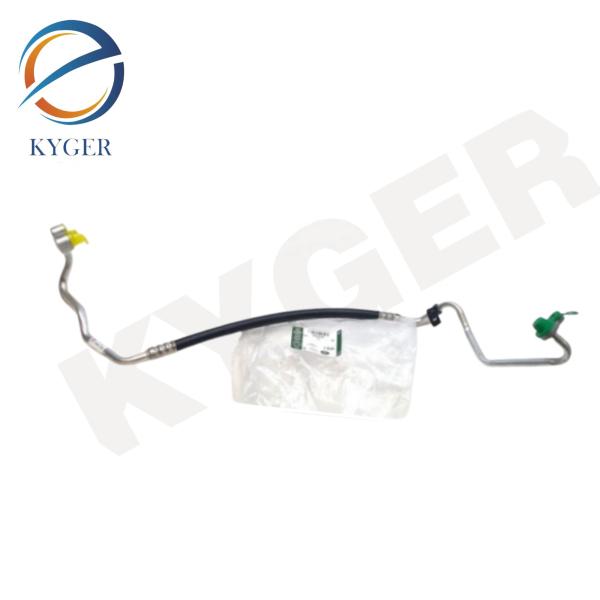 Buy cheap KYGER C2Z24724 Cooling System A/C Compressor Outlet Air Conditioning Hose Litre Supercharged For Jaguar XF 2009 - 2015 X250 from wholesalers