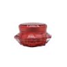 Buy cheap Red Cosmetics Cream Empty Jar 50g Make Up Cream Jar Shin Care from wholesalers