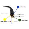 Buy cheap Electric Bike 9 Pin Connector , Customized Male/Female Motor Cable Connector from wholesalers