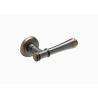 Buy cheap Interior Euro Black Polished Brass Door Handles 67mm For Wooden Door from wholesalers
