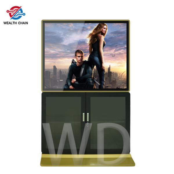 Buy cheap 49 Inch 2160P Android 2GB RAM Floor Standing Digital Signage With File Cabinet from wholesalers