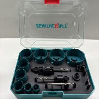 Buy cheap HSS 13pc Bi Metal Hole Saw Set 38mm / 44mm / 47mm Cutting Depth product