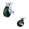 Buy cheap 990LBS Capacity 6 Inch PU Swivel Locking Silent Heavy Duty Casters from wholesalers