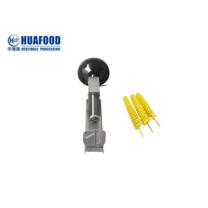 Small Multifunction Vegetable Cutting Machine Electric Potato Twister Machine