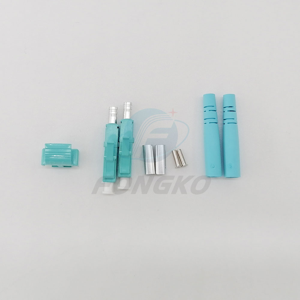 Fiber Optical Connector Kit Lc/UPC FTTH FTTX OM3 Duplex 3.0mm Fiber Optic Connector