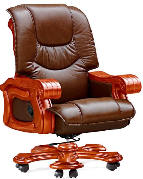 Buy cheap luxury wooden swivel big boss chair furniture #8345 from wholesalers