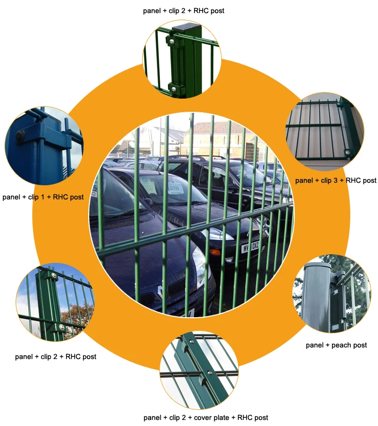 75x150mm 3.5mm Twin Wire Fence Galvanized Welded