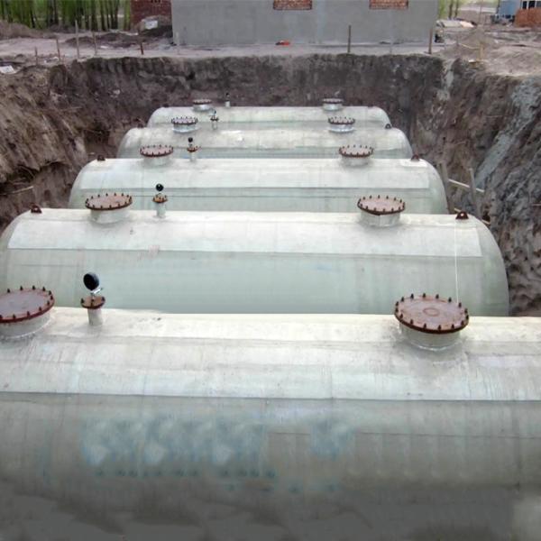 Buy cheap Industrial Double Layer Underground Fuel Oil Storage Tank For Gas Refilling Station from wholesalers