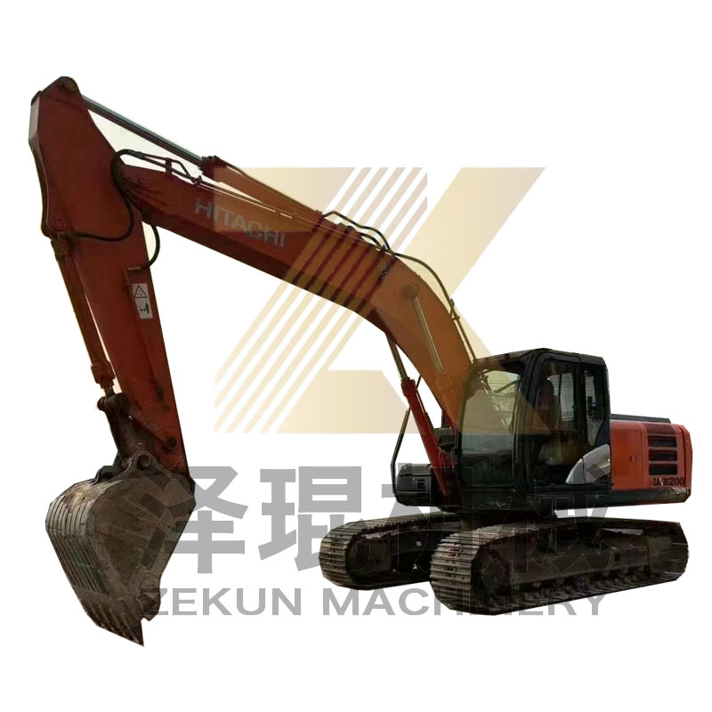 Used Japan Import Hitachi ZX200-5G Excavator 19800KG in Good Condition