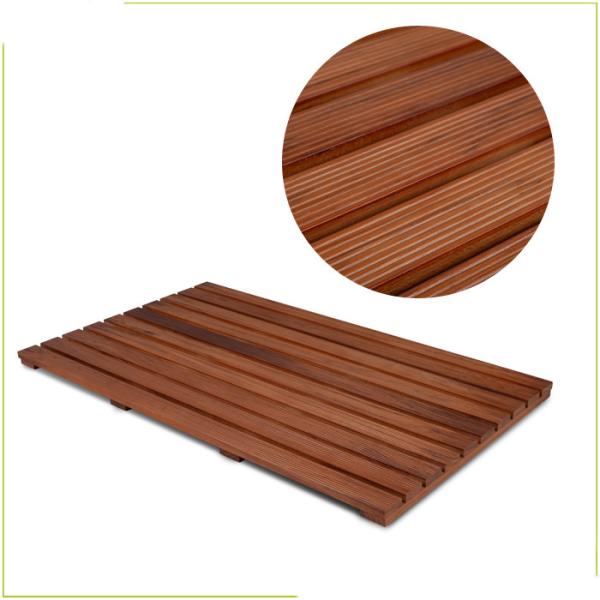 Buy cheap Kitchen Hotel Retro 80*48.5*3cm Teak Wood Bath Mat from wholesalers
