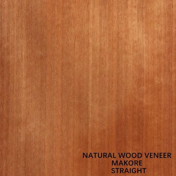 Buy cheap 0.5mm Musical Instruments Africa Natural Makore Wood Veneer Straight Grain Grade AAA from wholesalers