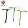 Buy cheap Grade 9 Titanium Scooter Bars Standard / Oversize Uptube Ultra Light Weight from wholesalers