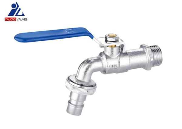 Buy cheap Chrom Plated HPB 57 Lever Handle Valve ISO9001 Hose Union Bibcock from wholesalers