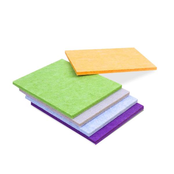 Buy cheap Recording Studio Wall Soundproofing 100% Polyester Fiber Acoustic Panels with Sticker from wholesalers