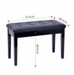 Modern Design soft wooden piano bench Wholesale High Quality Wooden Modern Piano