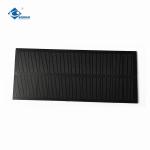 ZW-14060P Semi-filexable Solar Charger 5.5V PET Laminated Solar Panel 1.3W