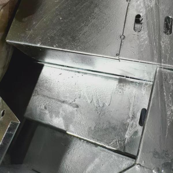 Buy cheap 25mm-150mm Hot Dip Galvanized Steel Cable Tray Wall Mount Installation 3m-6m Length from wholesalers