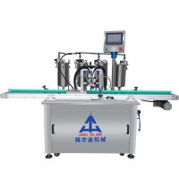 Buy cheap Manual screw lifting Perfume Filling Machine 1600-2400 Bottles / Hour product
