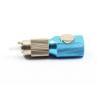 Buy cheap Single Mode Round FC Bare Fiber Adapter Zirconia Ferrule 0 . 2dB Insertion Loss from wholesalers