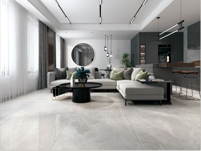 Indoor Porcelain TilesGlaze Marble Porcelain Tile Floor Square Ceramic Marble Tiles Designs 36"*36"