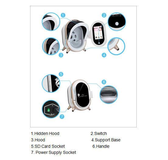 Buy cheap Digital Facial Skin Apparatus Moisture Oil Analyzer for Cosmetic from wholesalers