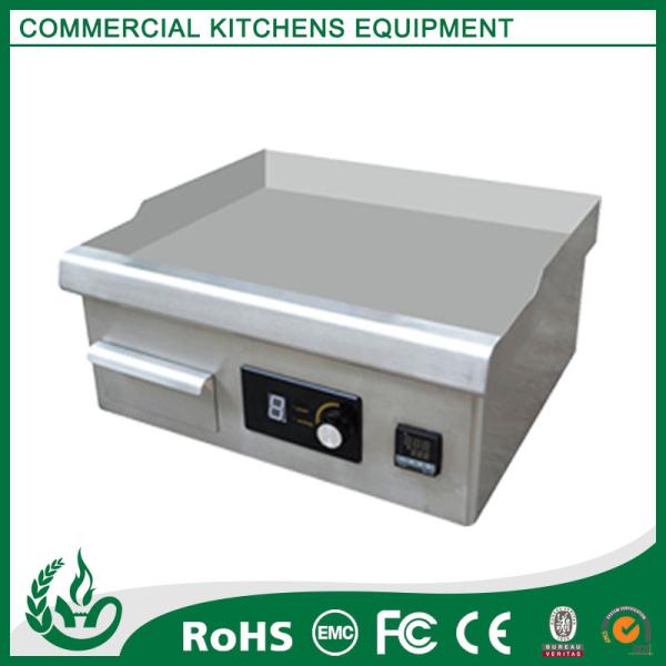 Buy cheap Table top commercial induction griddle 5kw for kitchen equipment from wholesalers