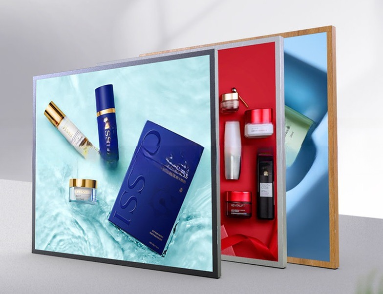19.2" 26" 29.6" inch 1:1 square LED display screen 1920x1920 with WIFI network Android player and HDM1 input