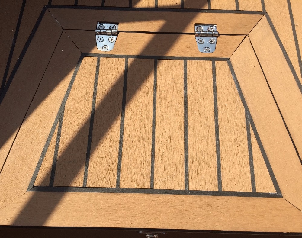 Online Technical Support Waterproof Synthetic PVC Boat/Marine Teak Deck Flooring Mat
