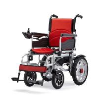 Buy cheap Reinforced Lightweight Foldable Electric Wheelchair Chromed Steel Multi product