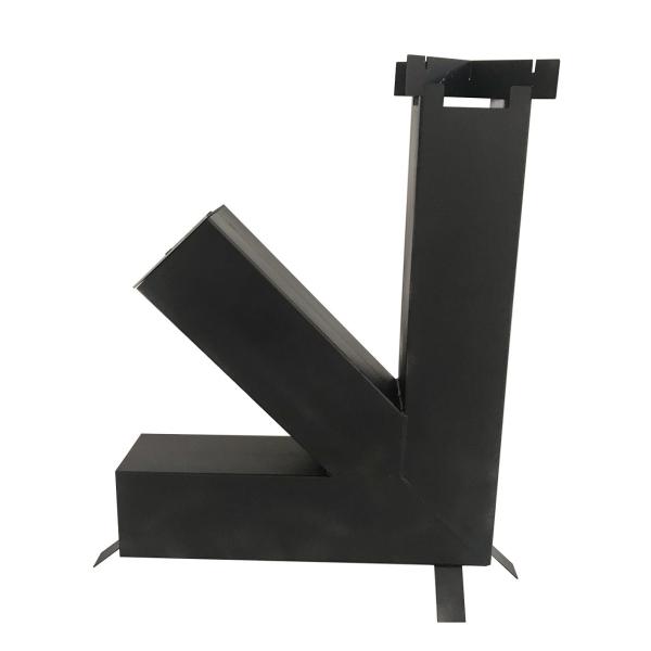 Buy cheap Outdoor Heating And Cooking 0.3mm Cast Iron Power Coated Rocket Stove/Outdoor Camping Stove from wholesalers