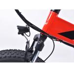 31MPH Fat Tire Electric Folding Bike , 7Speed 20 Inch Wheel Electric Bikes