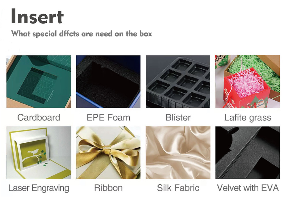 Branded Boxes Personalized Design Packaging Box Printed With Custom Insert