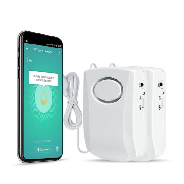Buy cheap FCC Certificate Smart Home Water Leak Detector , Tuya Water Leak Sensor from wholesalers