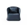 Buy cheap Blue Linen Upholstery Sofa Set , Elegant Lounge Chairs Italian Style from wholesalers