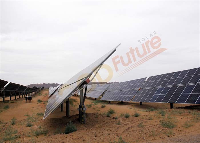Automatic Q235B Q355B PV Tracking System 150w High Operation