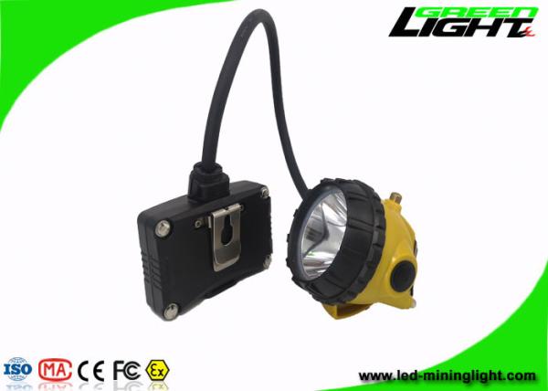Buy cheap 6.8Ah Panasonic Battery LED Mining Light 15000Lux Underground from wholesalers