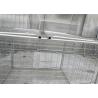 Buy cheap Customized Galvanised Steel Rubbish Cage HDG 14 Microns / 42 Microns from wholesalers