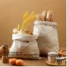 Buy cheap Burlap Linen Bread Bag Cloth Bread Bags, Linen Bread Bags Large Reusable Bread Bags For Homemade Bread Sourdough from wholesalers